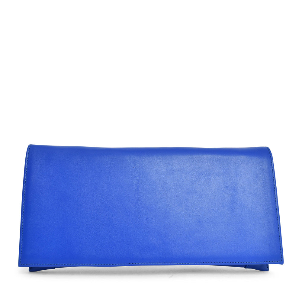 Ladies 002 Clutch Bag In Blue