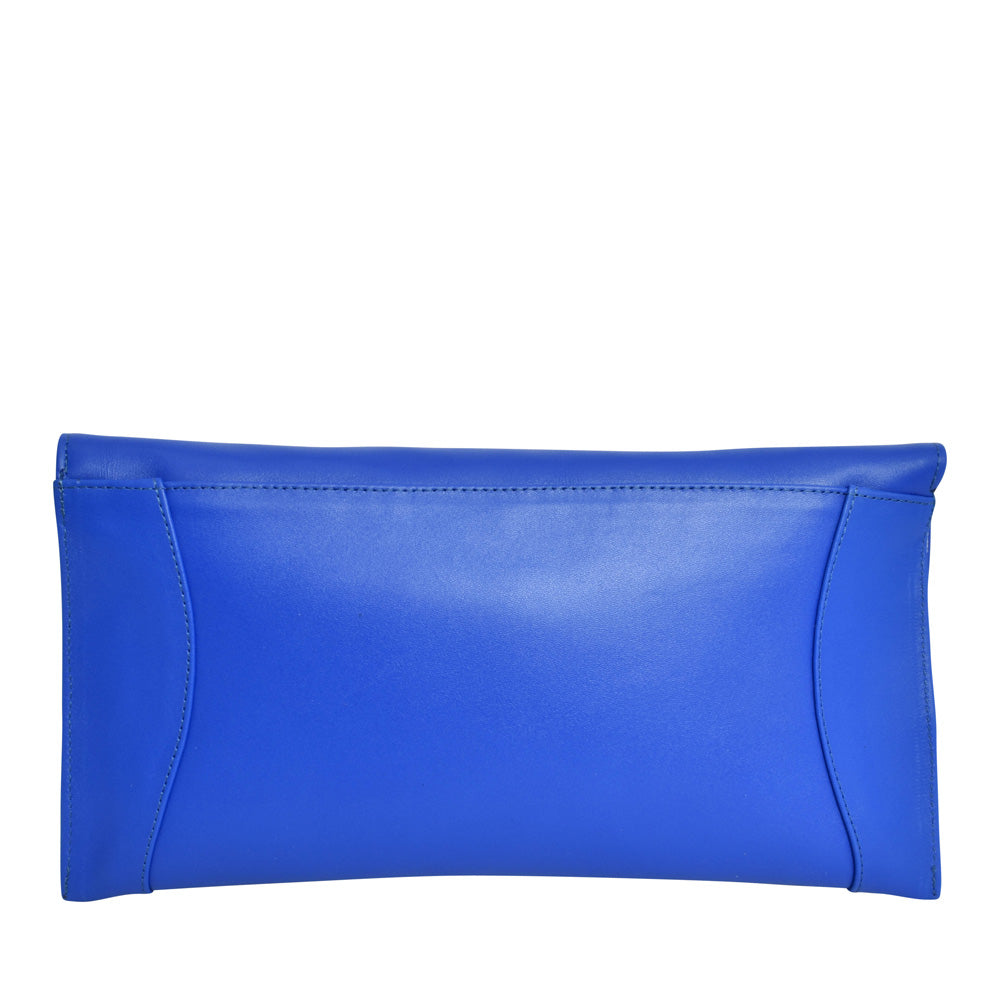 Ladies 002 Clutch Bag In Blue
