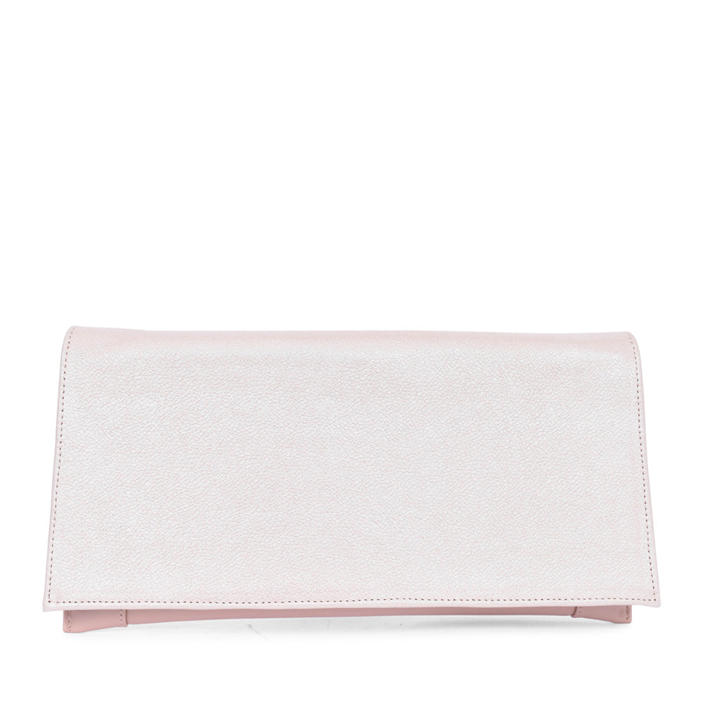 Ladies 0002-p Clutch Bag In Light Pink