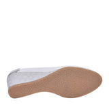 Ladies 5899 G-fit Wedge Court Shoe In White