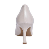 Ladies 6178 G-fit Medium Heel Court Shoe In Beige