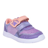 Girls Ath Horn T Purple Interest Velcro Shoe In Kids F Fit