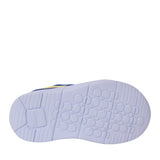 Boys Ath Yell T Blue Combi Velcro Shoe In Kids F Fit