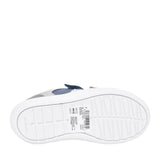 Girls Flash Web T Denim Blue Velcro Shoe In Kids G Fit