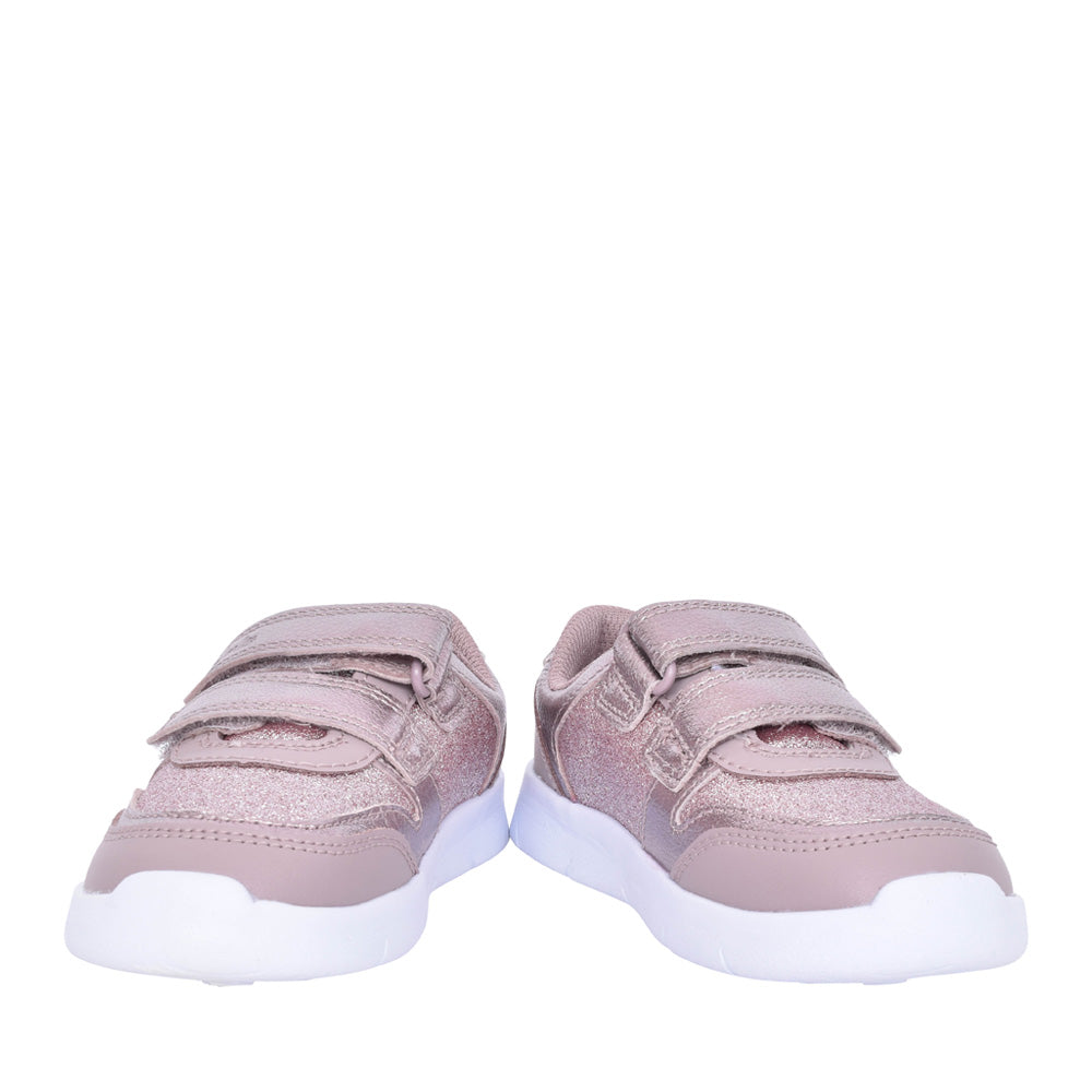 Girls Ath Sonar K Pink Sparkle Trainer In Kids F Fit