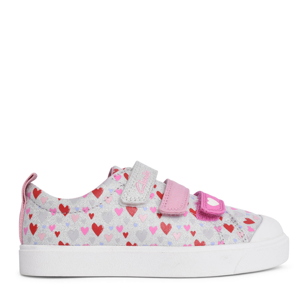Girls City Vibe Cotton Canvas Shoe In Kids G Fit