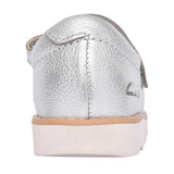 Girls Crown Jane K Metallic Velcro Shoe In Kids G Fit