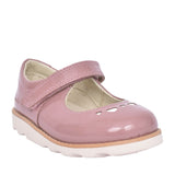 Girls Crown Jane K Dusty Pink Pat Shoe In Kids F Fit