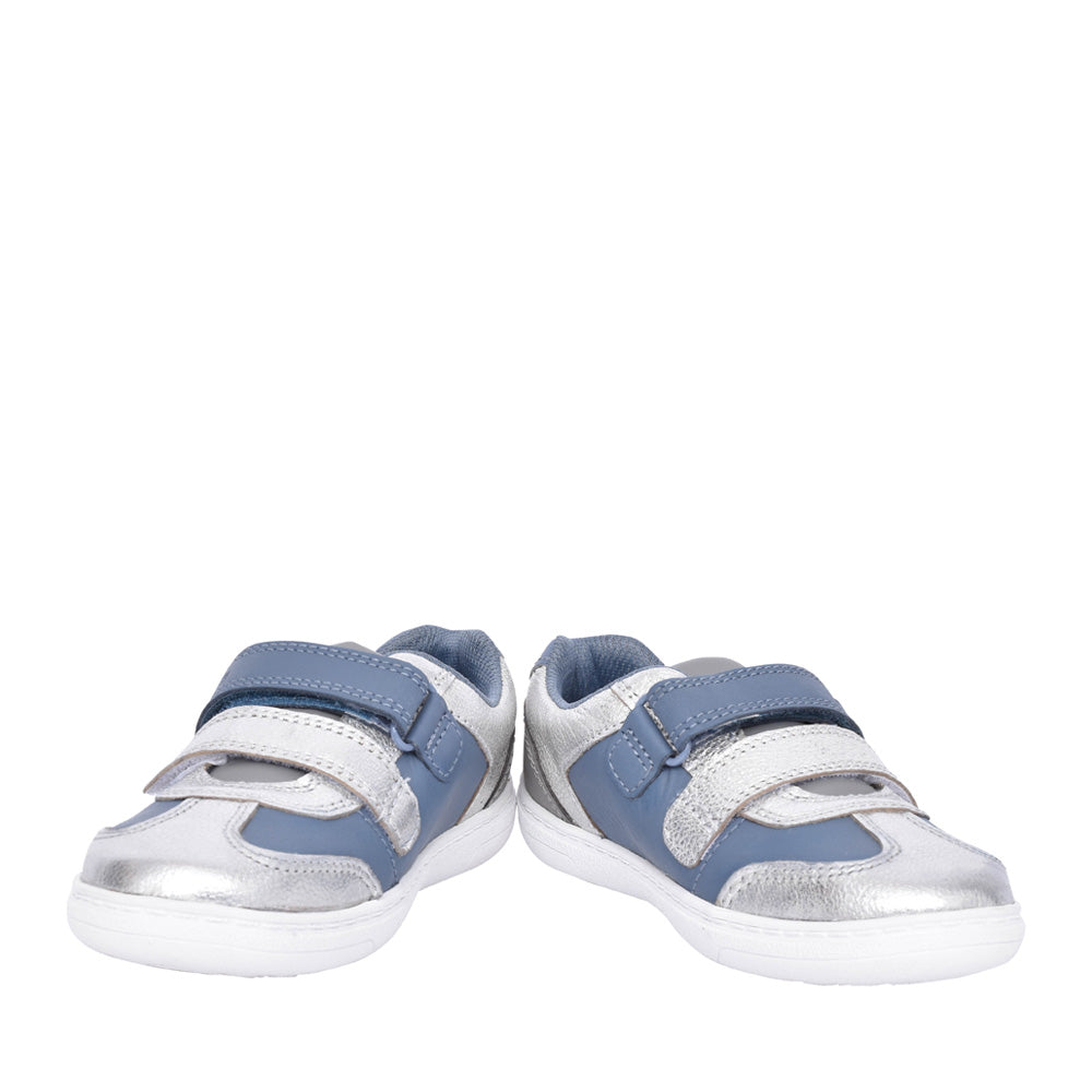 Girls Flash Web K Denim Blue Shoe In Kids F Fit