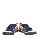 Boys Foxing Play Navy Textile Trainer In Kids F Fit
