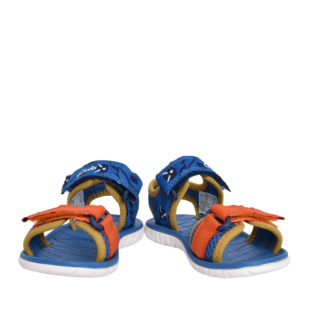 Boys Surfing Tide Blue Sandal In Kids G Fit