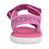 Girls Surfing Tide Hot Pink Textile Sandal In Kids F Fit