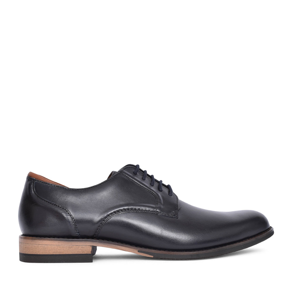 Mens Craft Arlo Lace Leather G-fit Laced Shoe In Navy