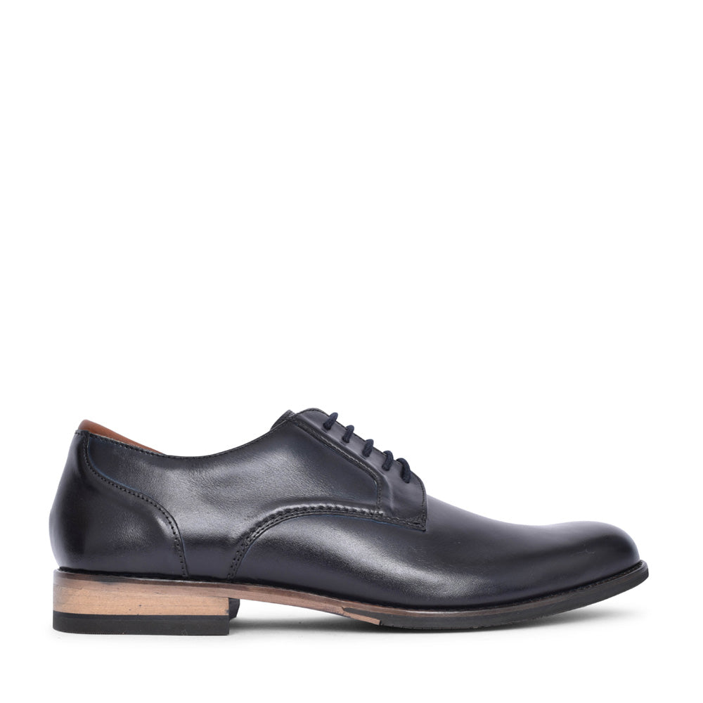 Mens Craft Arlo Lace Leather G-fit Laced Shoe In Navy