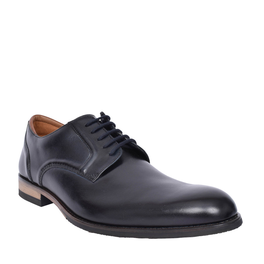 Mens Craft Arlo Lace Leather G-fit Laced Shoe In Navy