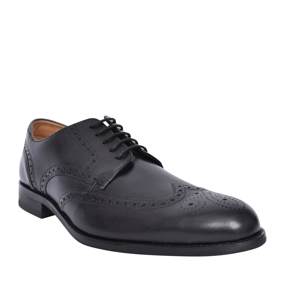 Mens Craft Arlo Limit Leather G-fit Laced Shoe In Black