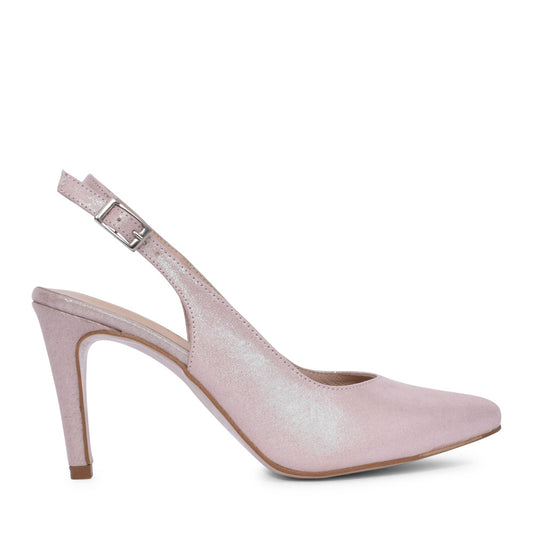 Ladies Rp0003 Medium  Heel Slingback In Pink