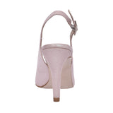 Ladies Rp0003 Medium  Heel Slingback In Pink