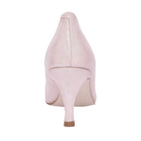 Ladies Rp0008 Medium Heel Peep Toe In Pink