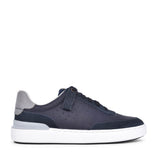 Mens Courtlite Tor G-fit Nubuck Trainer In Navy