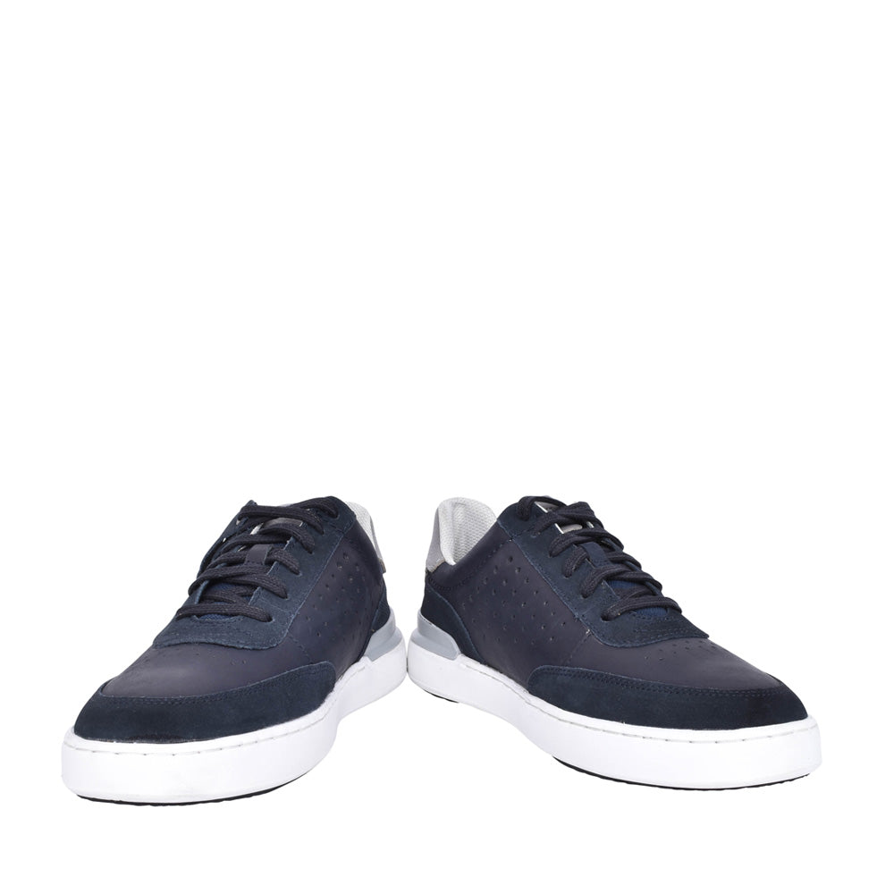 Mens Courtlite Tor G-fit Nubuck Trainer In Navy