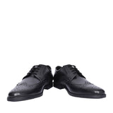 Mens Howard Wing G-fit Leather Brogue In Black