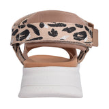 Ladies Dashlite Cros Leather D-fit Sandal In Bronze