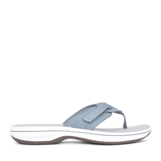 Ladies Brinkley Sea Syn D-fit Toe Post Sandal In Blue