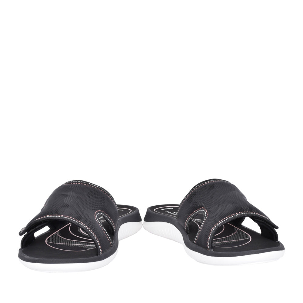 Ladies Glide Bay 2 D-fit Sandal In Black