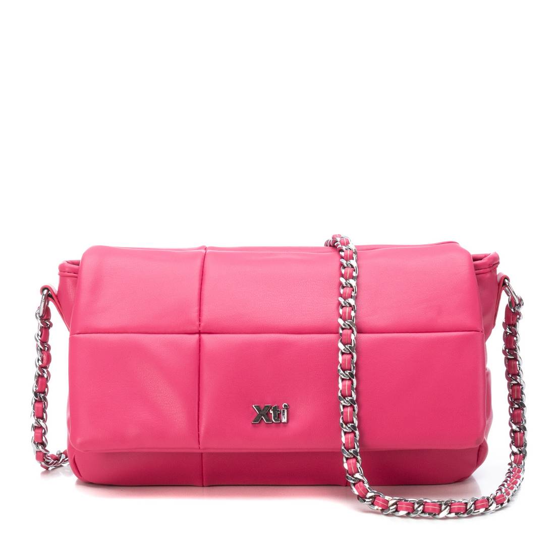 Ladies 184087 Cross Body Bag In Hot Pink