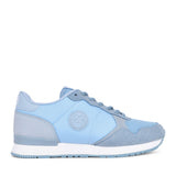 Ladies 141025 Laced Trainer In Blue