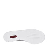 Ladies 53703 Laced Trainer In White