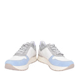Ladies N7422 Laced Trainer In Off White