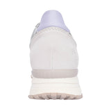 Ladies N7422 Laced Trainer In Off White