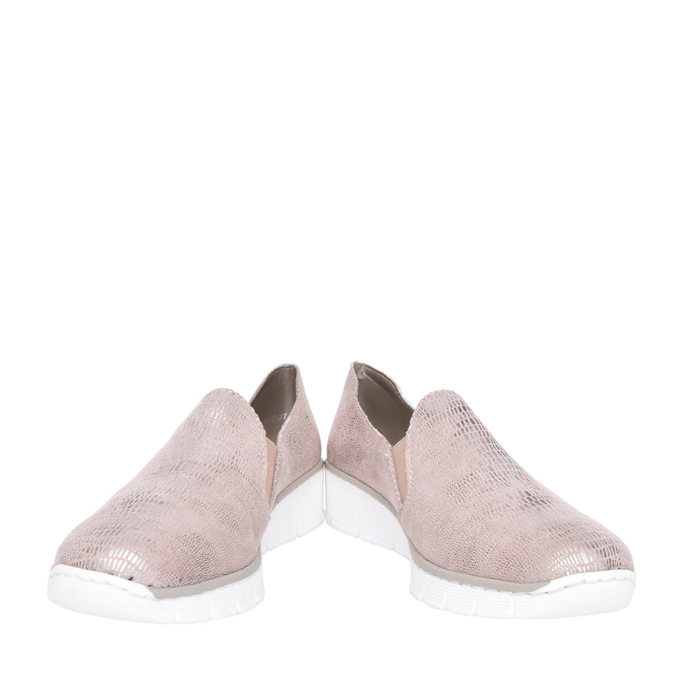 Ladies 537b0 Slip-on Shoe In Beige