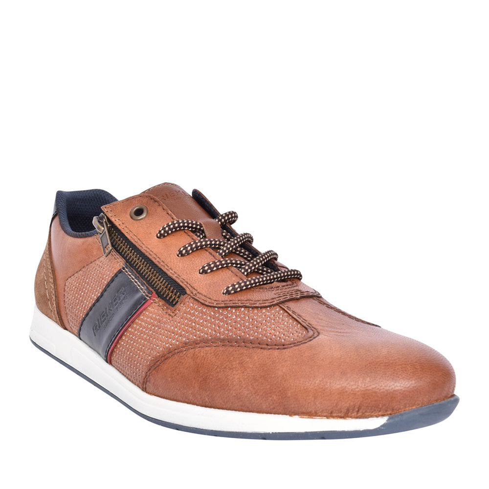 Mens 11927 Laced Shoe In Tan