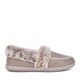 Ladies 167622 Cozy Campfire Full Slipper In Taupe