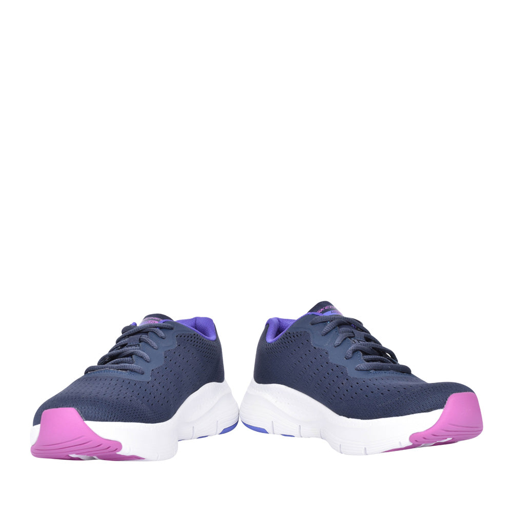 Ladies 149722 Infinity Cool Laced Trainer In Navy