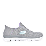 Ladies 149937 Dazzling Haze Slip-ins Trainer In Grey