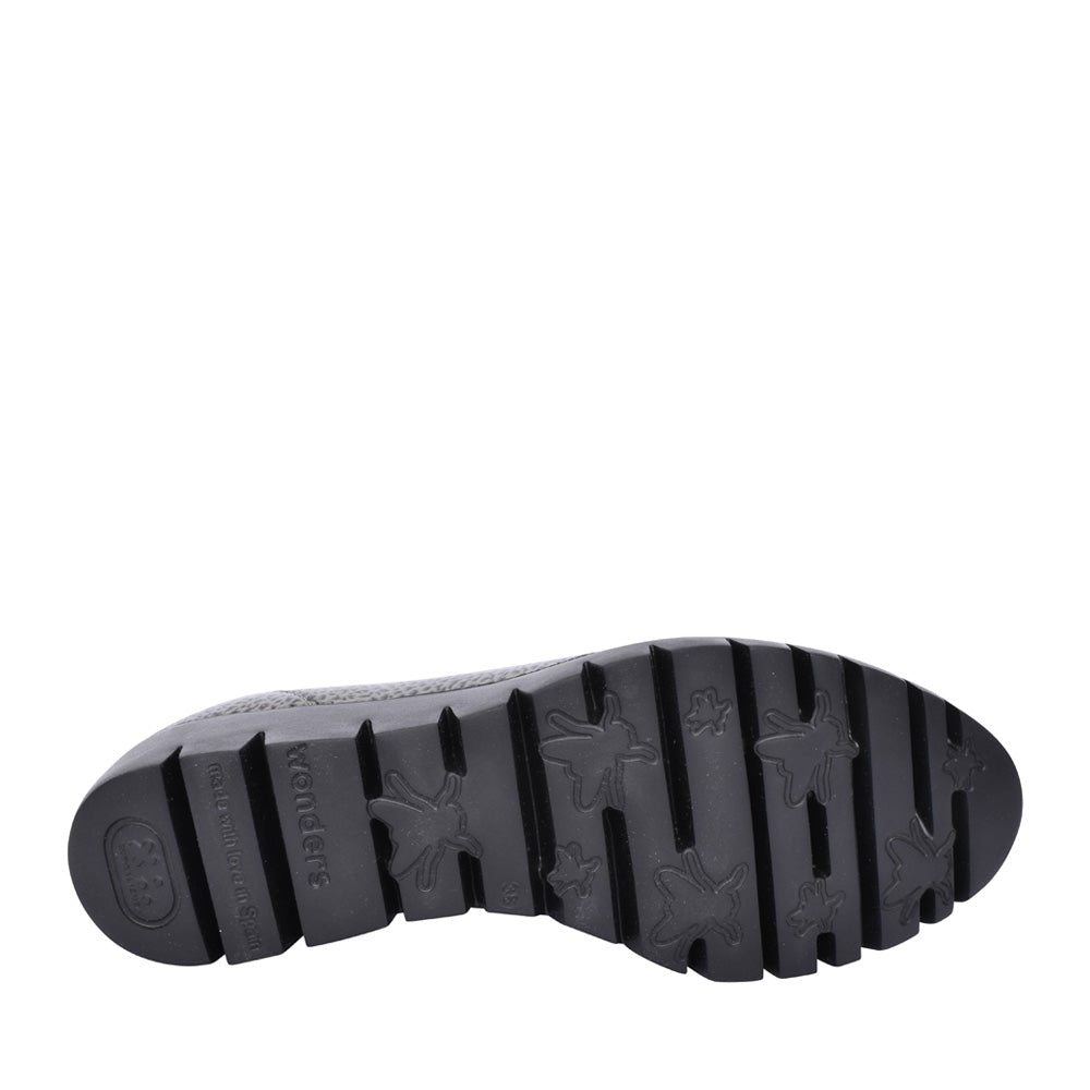 Ladies C-33303 Wedge Shoe In Grey