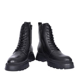 Ladies C-7205 Laced Calf Boot In Black