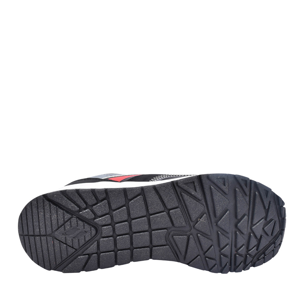 Boys 403647l Uno Gen Colour Surge Laced Trainer In Black