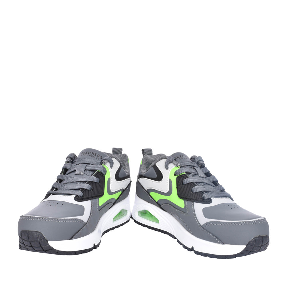 Boys 403647l Uno Gen Colour Surge Laced Trainer In Grey