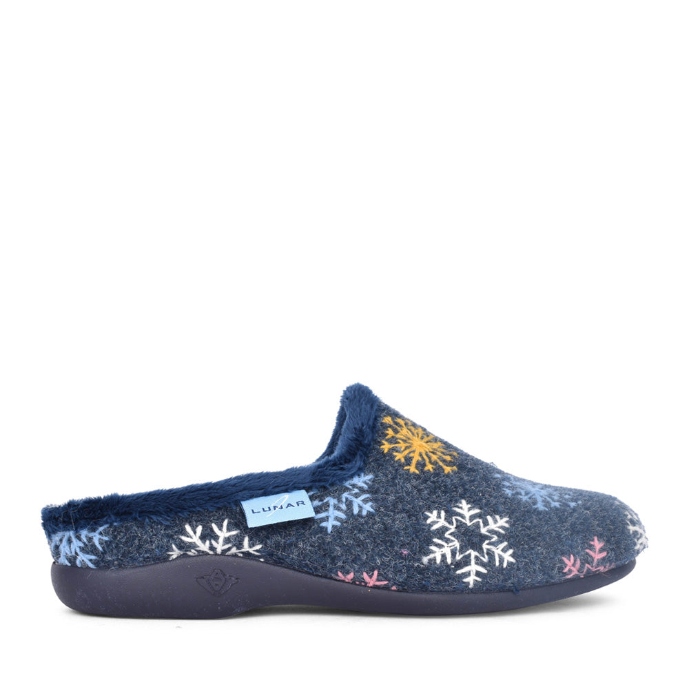 Ladies Kla200 Juniper Mule Slipper In Navy