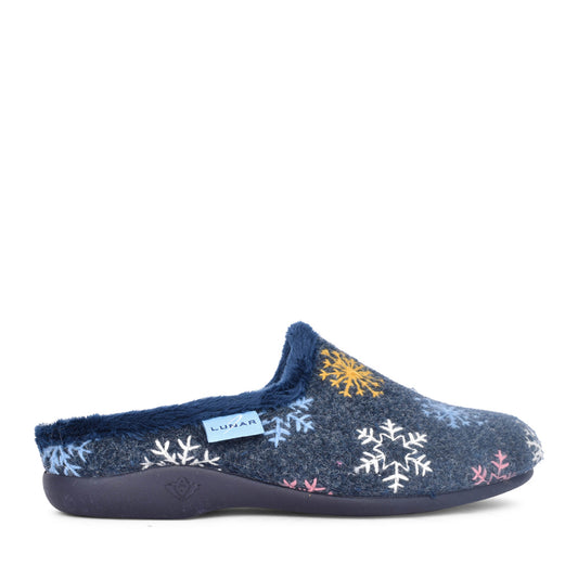 Ladies Kla200 Juniper Mule Slipper In Navy