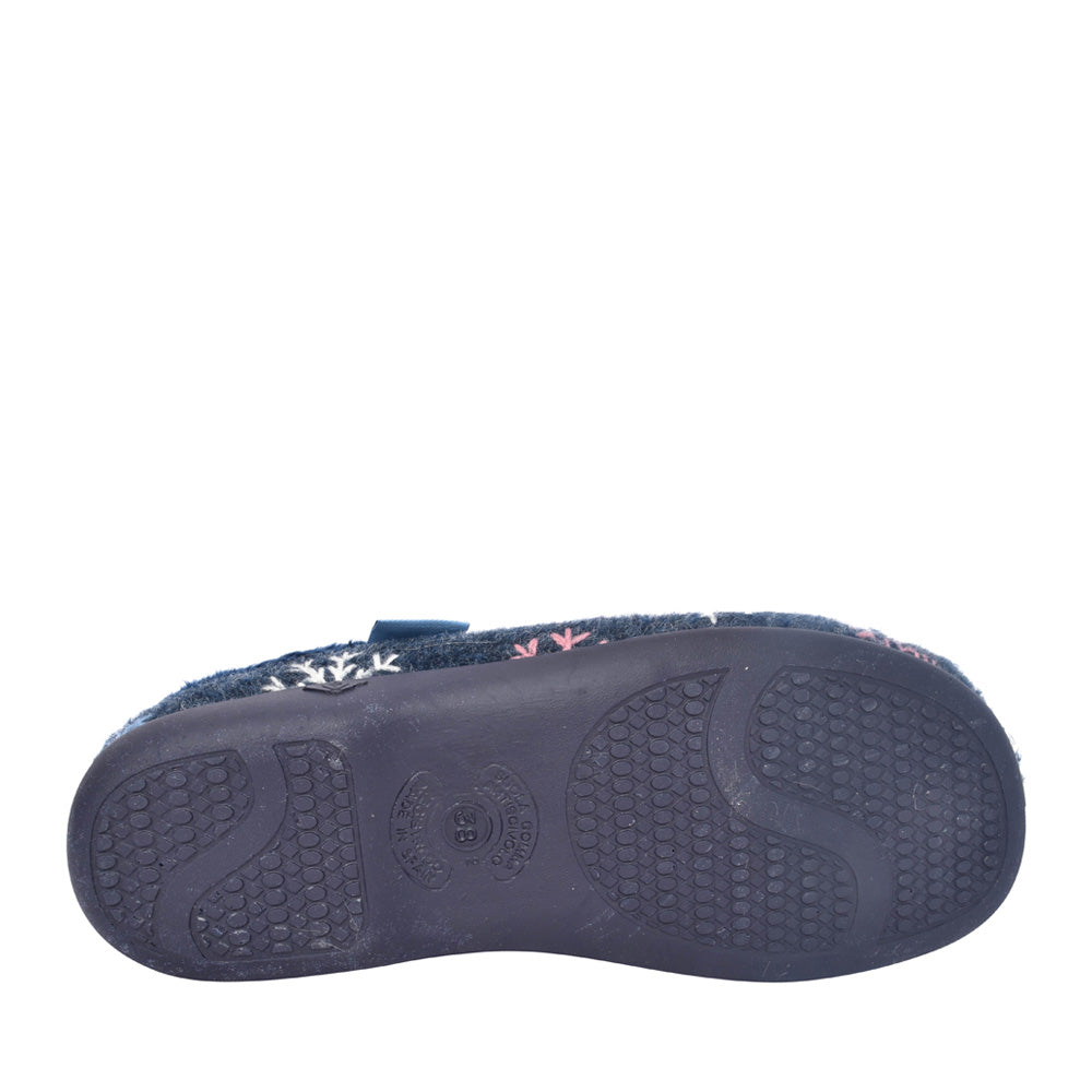 Ladies Kla200 Juniper Mule Slipper In Navy