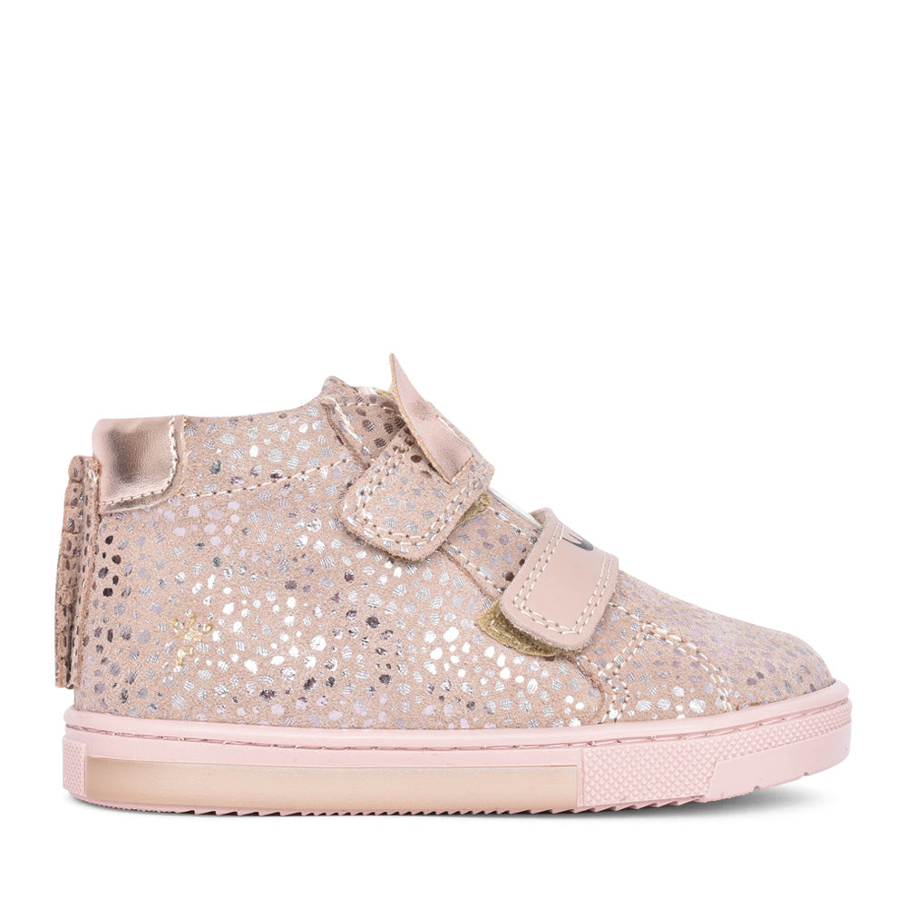Girls 4904833 Velcro Boot In Rose