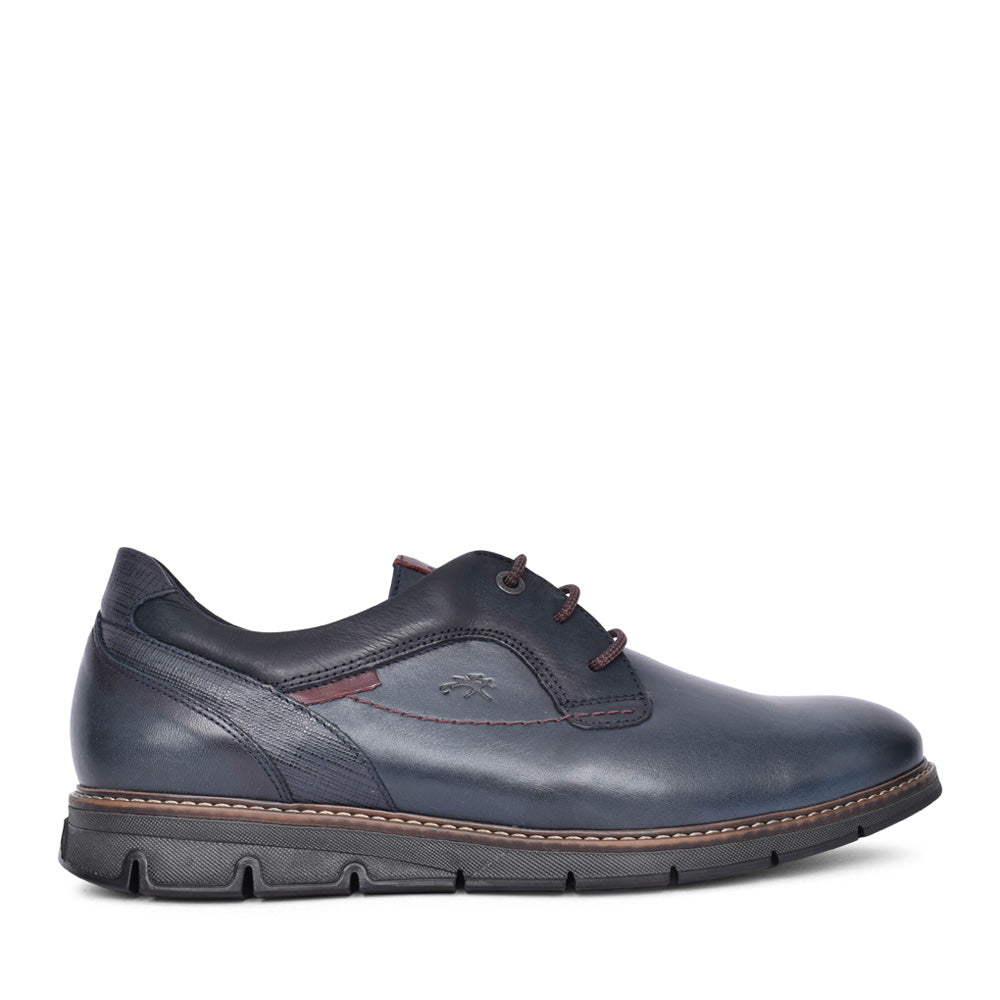 Mens F0979 Laced Shoe In Navy