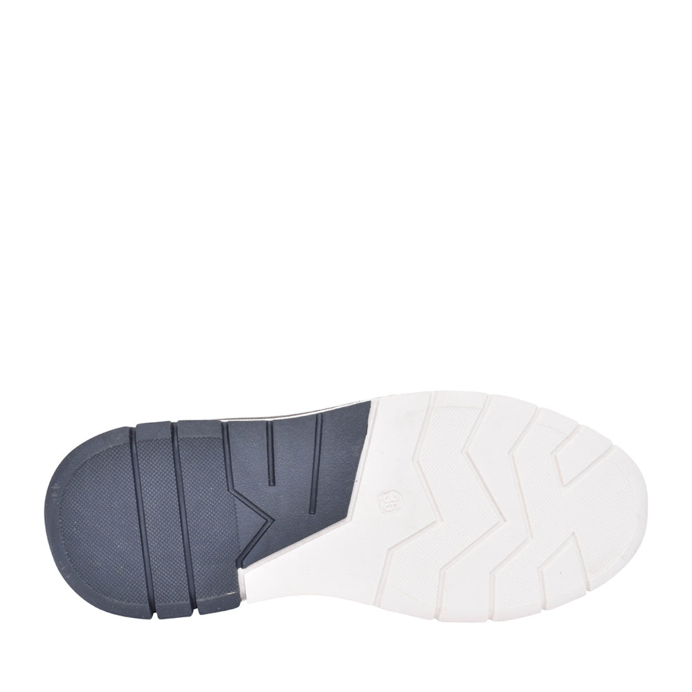 Boys Greaves Laced Shoe In Navy