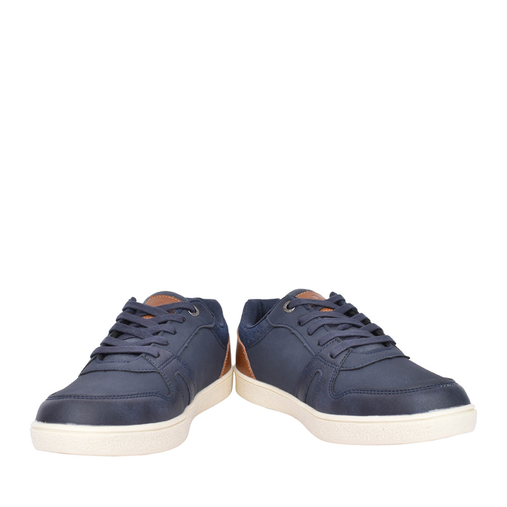 Boys St John Laced Shoe In Navy